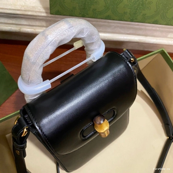 First bag ru Bamboo handbag Gucci mini 0807
